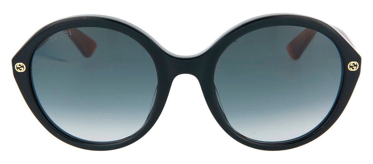 GUCCI GG0023S 003 Oval Sunglasses - Black