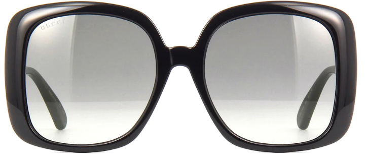 GUCCI GG0714SA 001 Square Sunglasses - Black