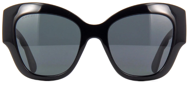 GUCCI GG0808S 001 Cat Eye Sunglasses - Black