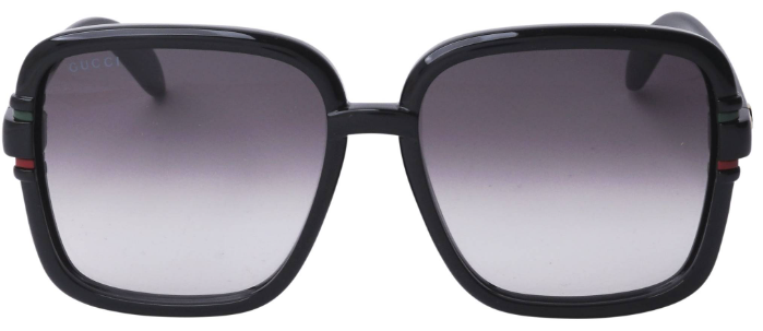 GUCCI GG1066S 001 Square Sunglasses - Black