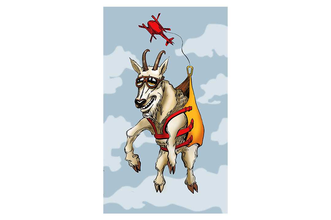 G.O.A.T. Airlift Sticker