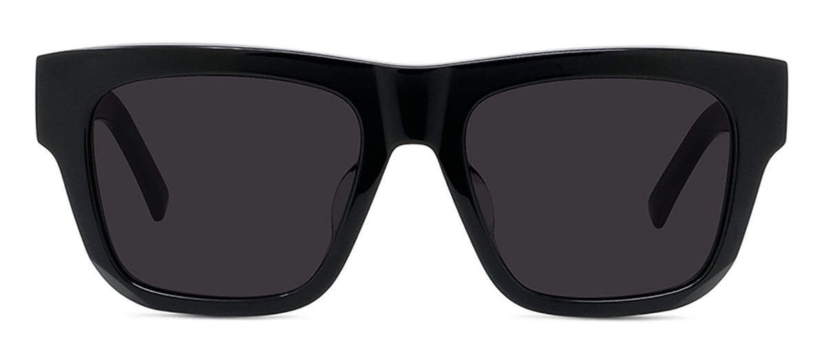 Givenchy DAY GV 40002U 01A Wayfarer Sunglasses - Shiny Black / Smoke