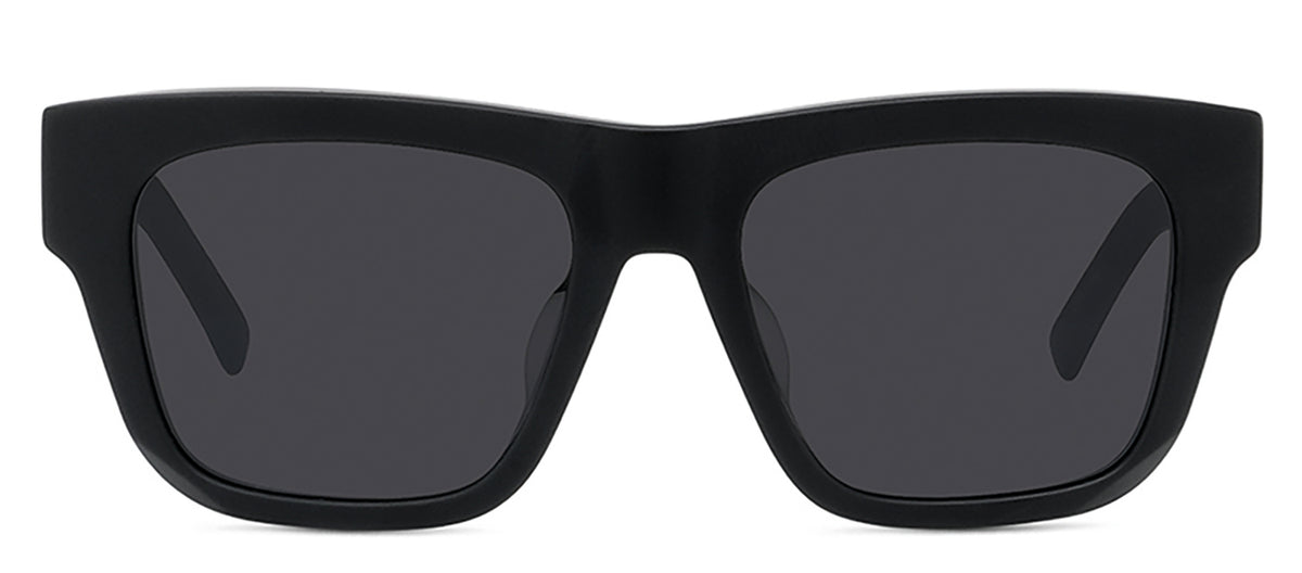 Givenchy DAY GV 40002U 02C Wayfarer Sunglasses - Matte Black / Smoke Mirror