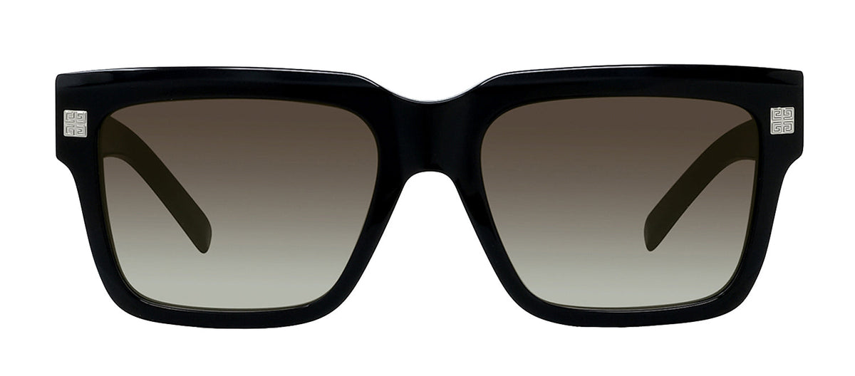 Givenchy GV40060I 01B Square Sunglasses - Black