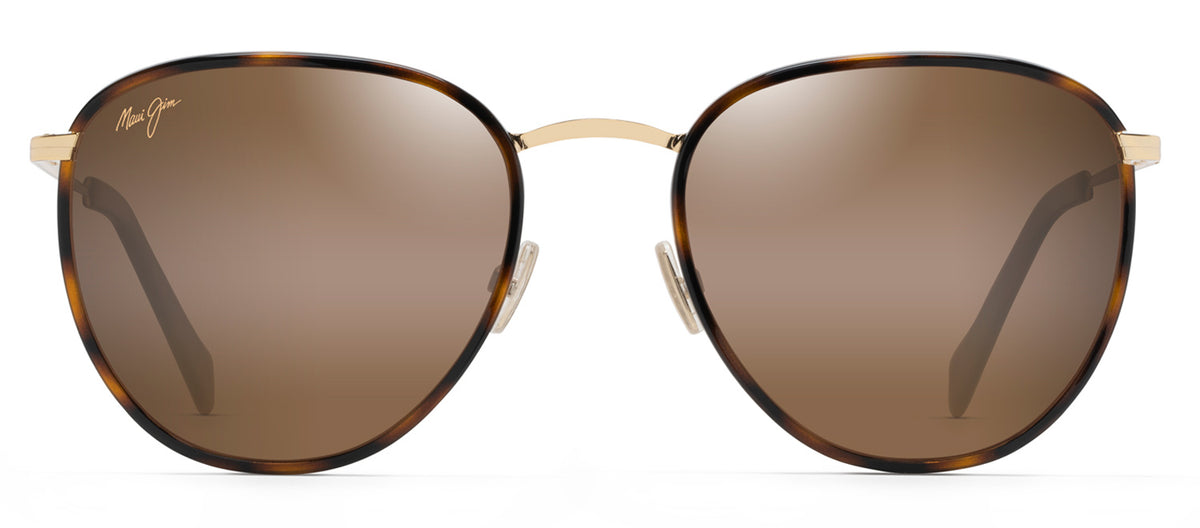 Maui Jim Noni MJ H854-10 Round Polarized Sunglasses - Brown