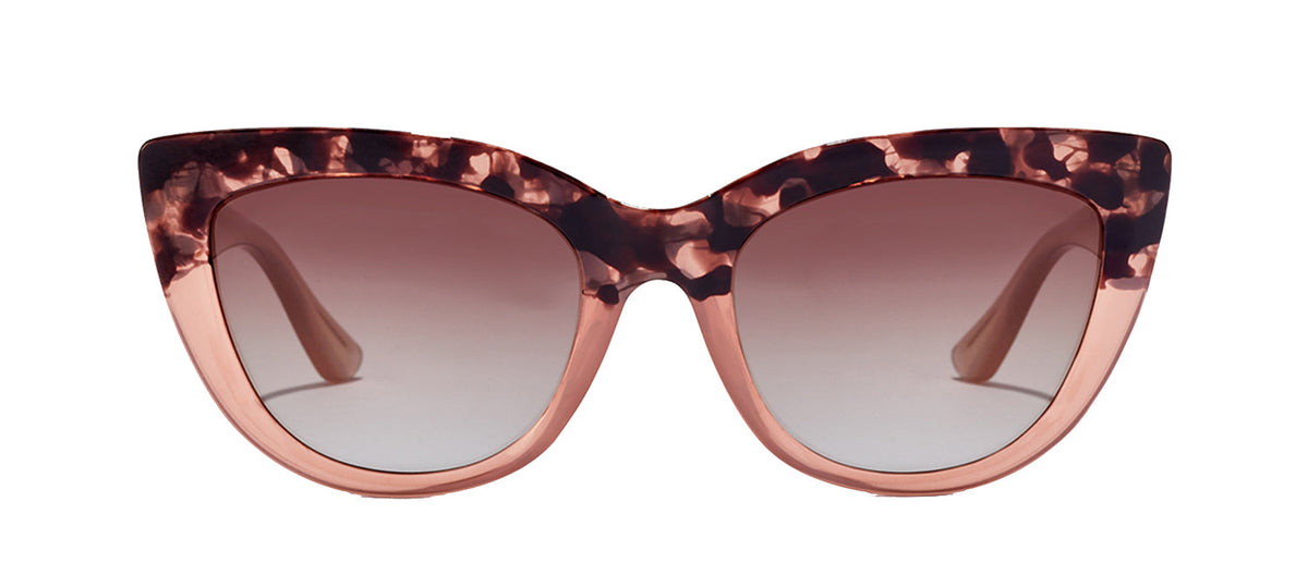 Hawkers B.PORTER HBPO22CWTP CWTP Cat Eye Polarized Sunglasses - Tortoise