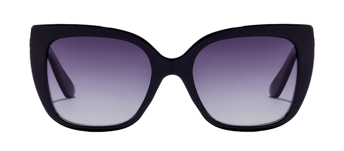 Hawkers BRIGITTE HBRI22BGTP BGTP Butterfly Polarized Sunglasses - Black