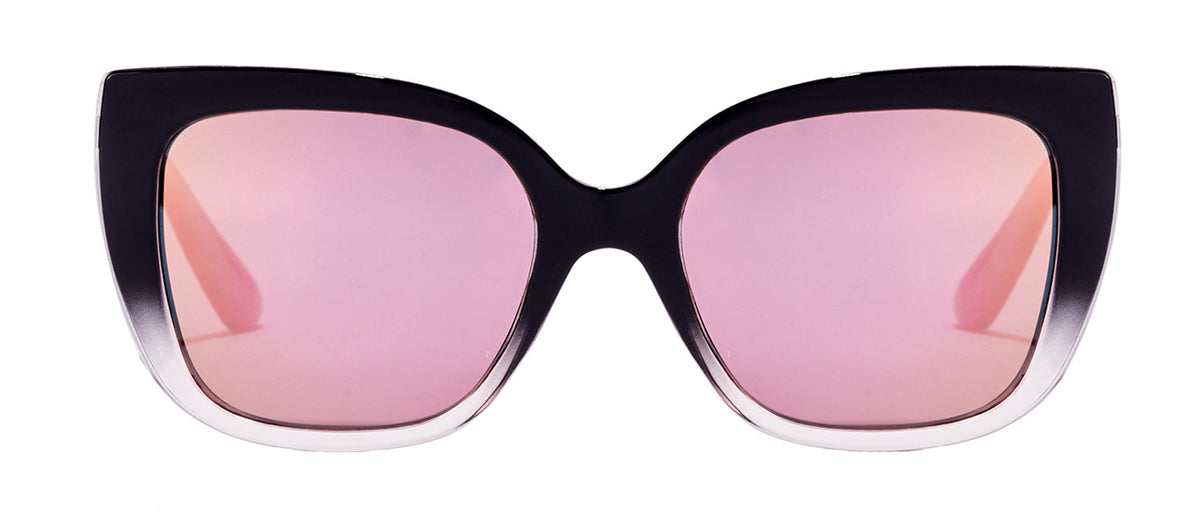 Hawkers BRIGITTE HBRI22BKTP BKTP Butterfly Polarized Sunglasses - Black