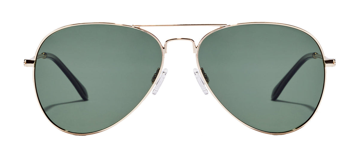Hawkers HAWK HHAW22DEMP DEMP Aviator Polarized Sunglasses - Gold