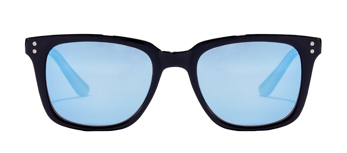 Hawkers JACK HJAC22BLTP BLTP Square Polarized Sunglasses - Black