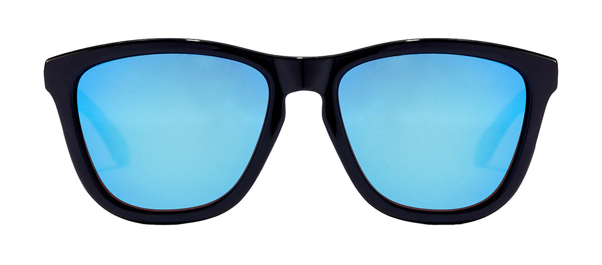 Hawkers ONE COLT HOCL22BLTP BLTP Square Polarized Sunglasses - Black