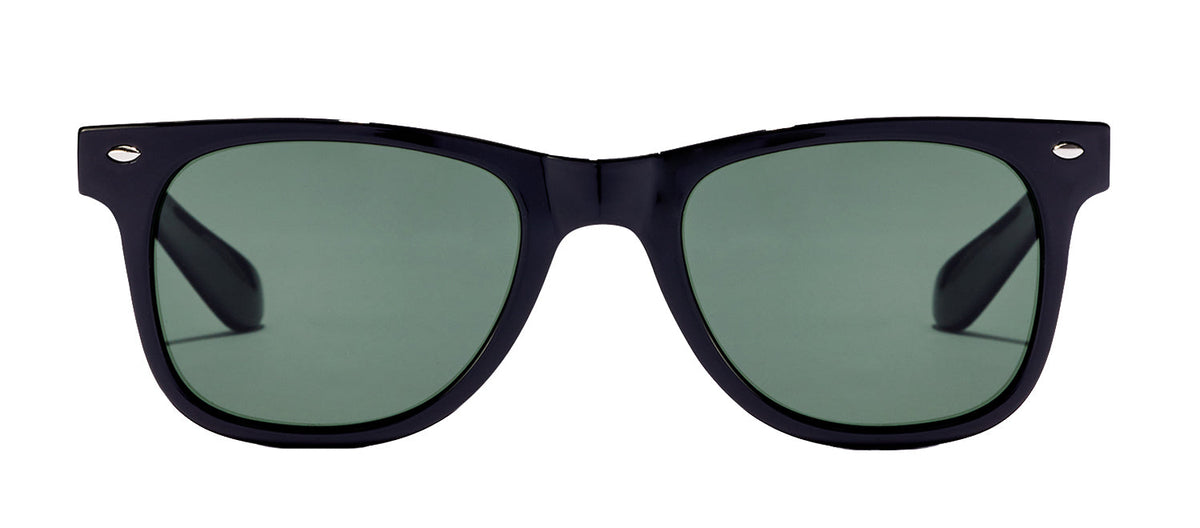 Hawkers SLATER HSLA22BETP BETP Wayfarer Polarized Sunglasses - Black