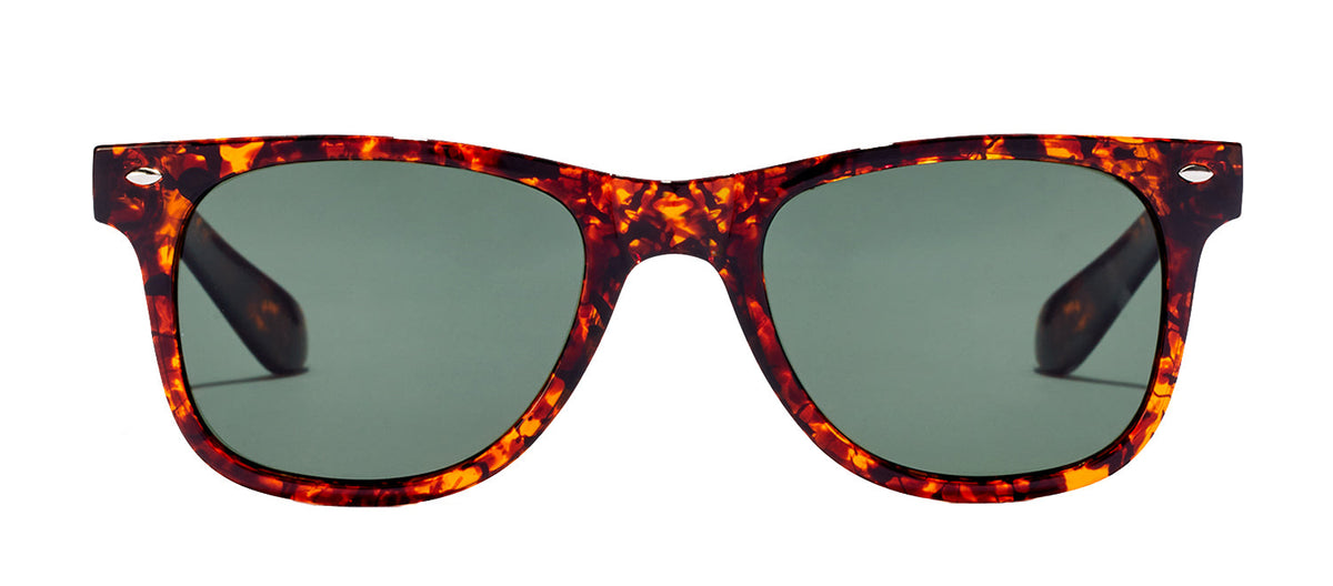 Hawkers SLATER HSLA22CETP CETP Wayfarer Polarized Sunglasses - Tortoise