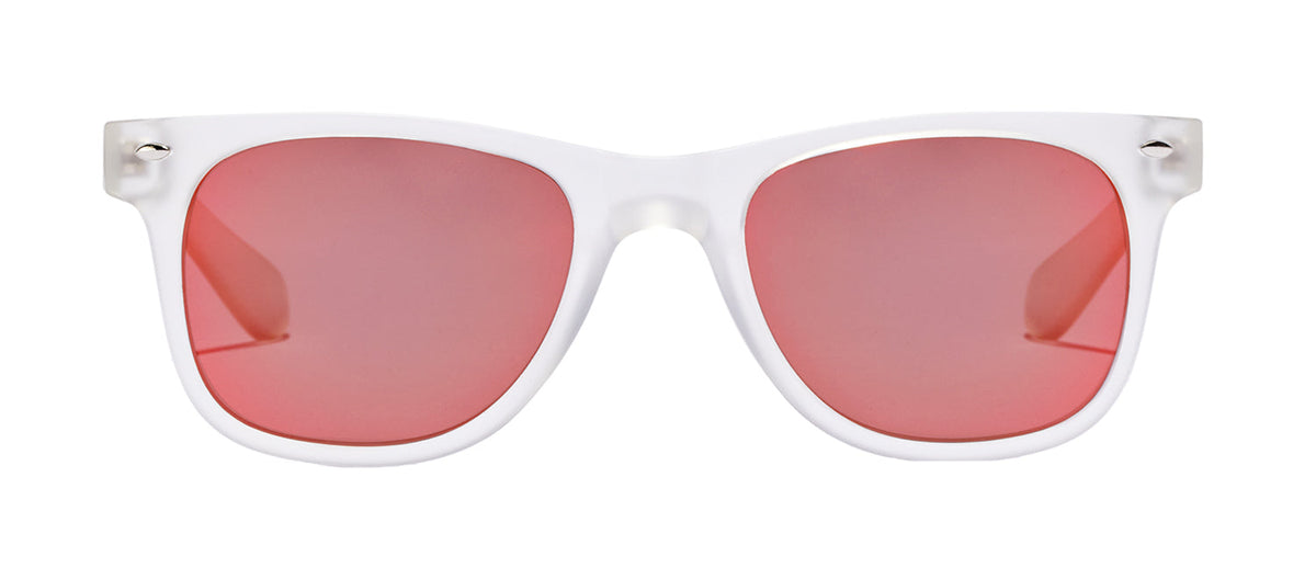 Hawkers SLATER HSLA22TPTP TPTP Wayfarer Polarized Sunglasses - Clear