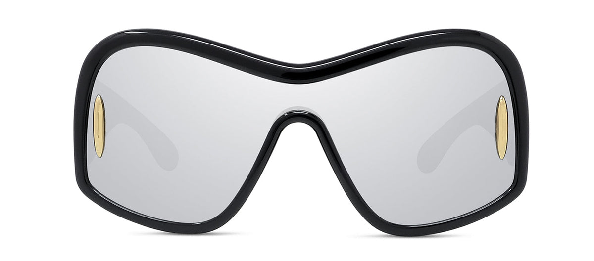Loewe LW 40131 I 01C Shield Sunglasses - Black