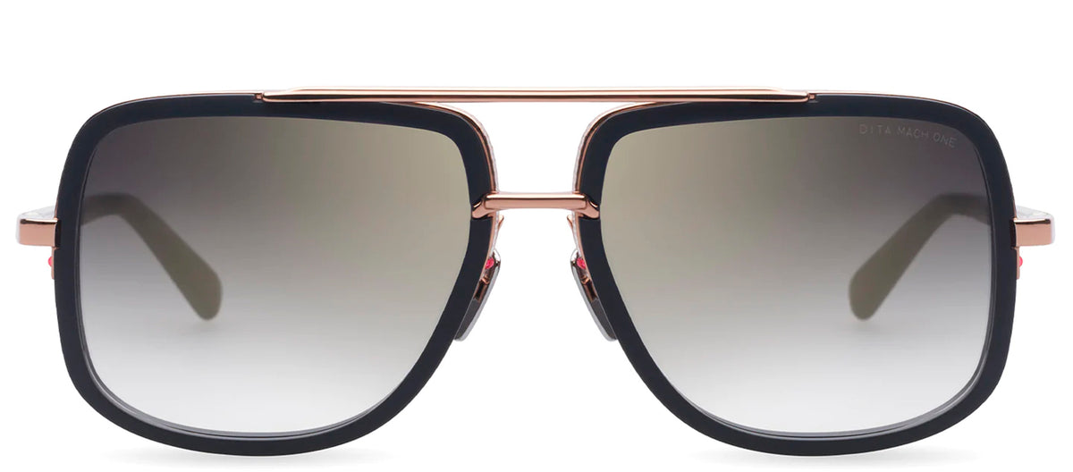 DITA MACH-ONE Aviator Sunglasses - Black