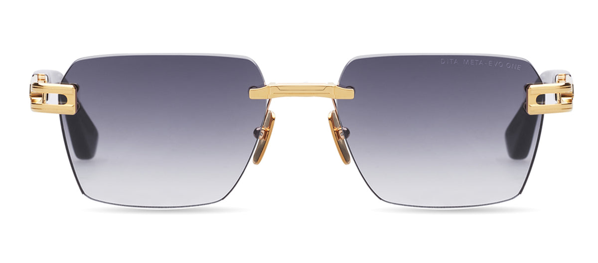 DITA META-EVO ONE Rectangle Sunglasses - Gold