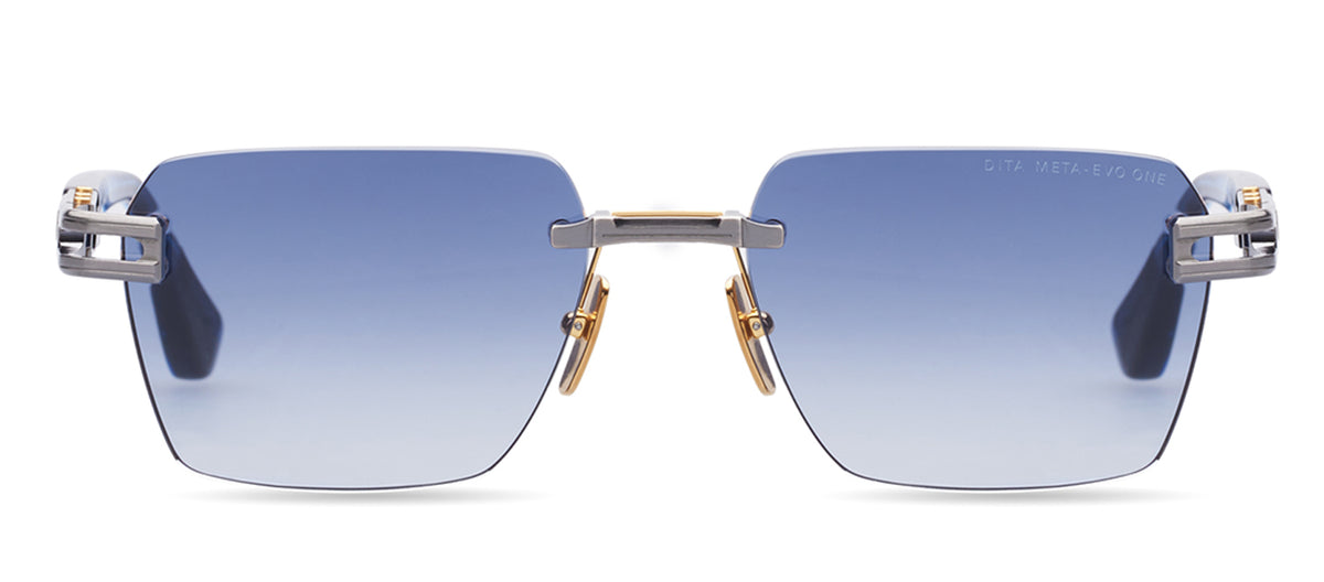 DITA META-EVO ONE Rectangle Sunglasses - Silver