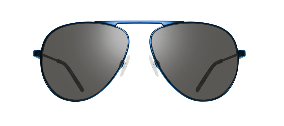 Revo RE 1163 05 GY METRO JS Aviator Polarized Sunglasses - Ocean Blue