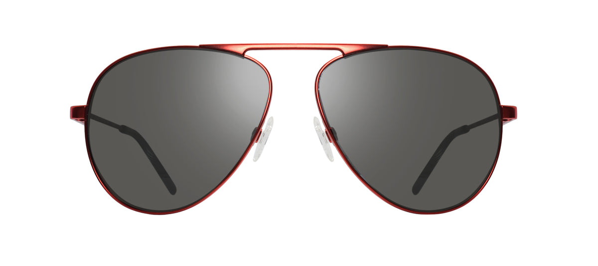 Revo RE 1163 06 GY METRO JS Aviator Polarized Sunglasses - Firecracker Red