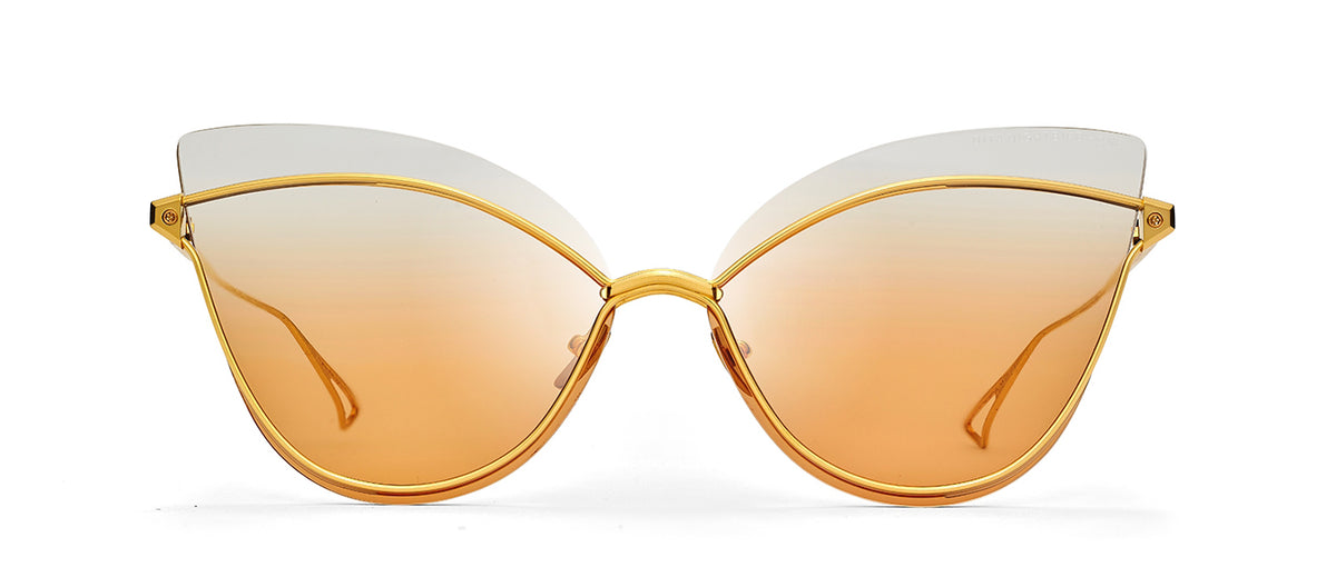 DITA NIGHTBIRD-ONE 03 Cat Eye Sunglasses - Gold