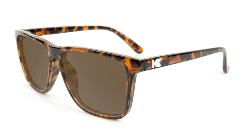 Knockaround Sunglasses | Glossy Tortoise Shell / Amber Fast Lanes