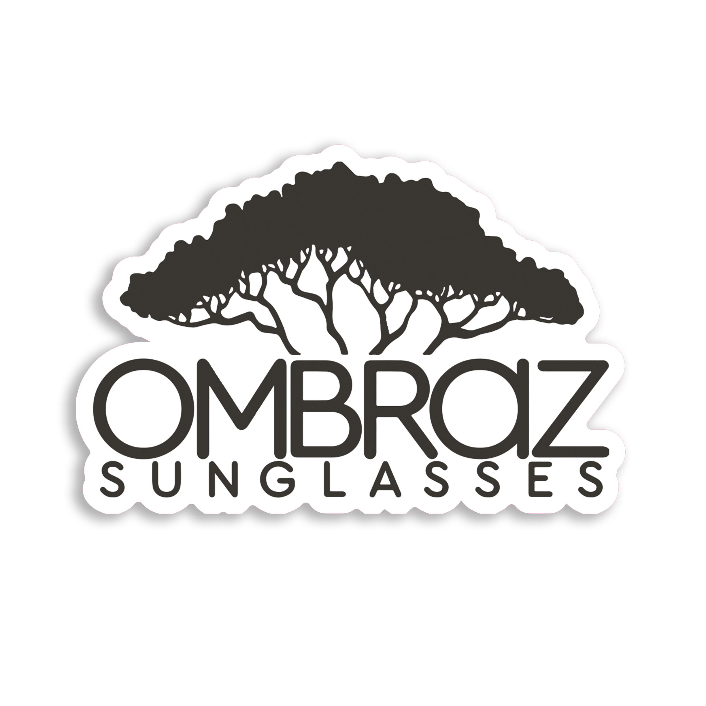 Ombraz Shade Project - White Sticker