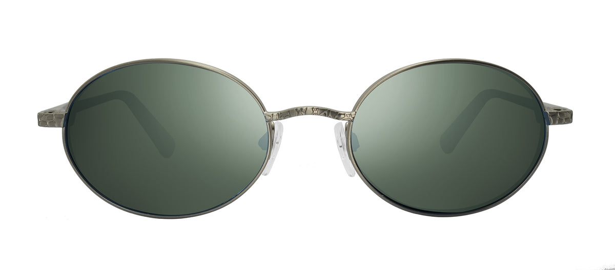 Revo PYTHON RE 1147 00 SG50 Oval Polarized Sunglasses - Gunmetal