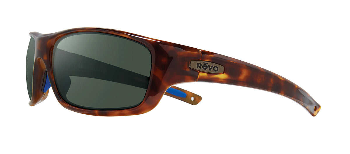 Revo JASPER RE 1111 02 SG50 Wrap Polarized Sunglasses - Tortoise