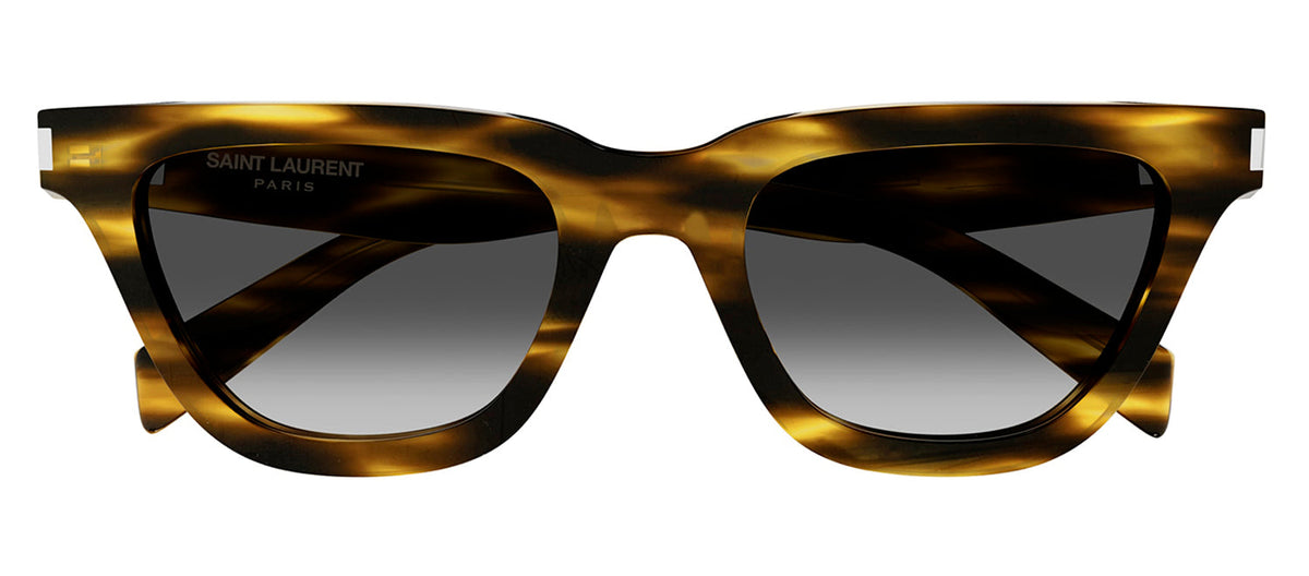 Saint Laurent SL 462 SULPICE 016 Square Sunglasses - Havana