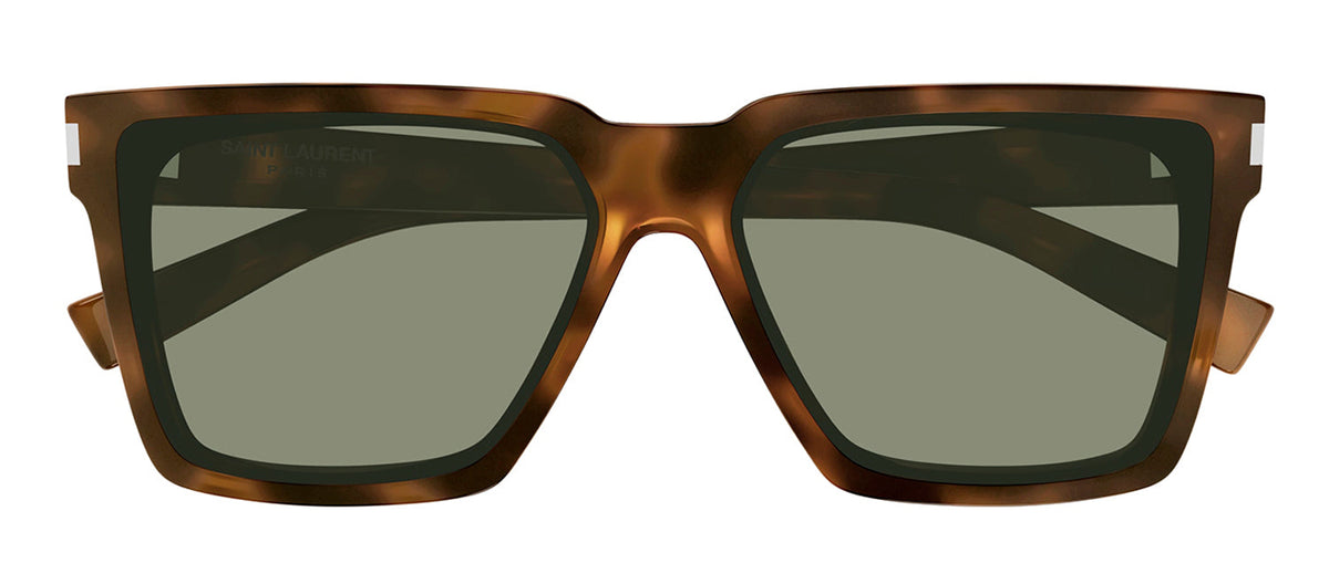 Saint Laurent SL 610 003 Square Sunglasses - Havana