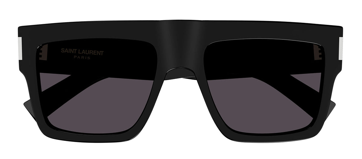 Saint Laurent SL 628 001 Flattop Sunglasses - Black