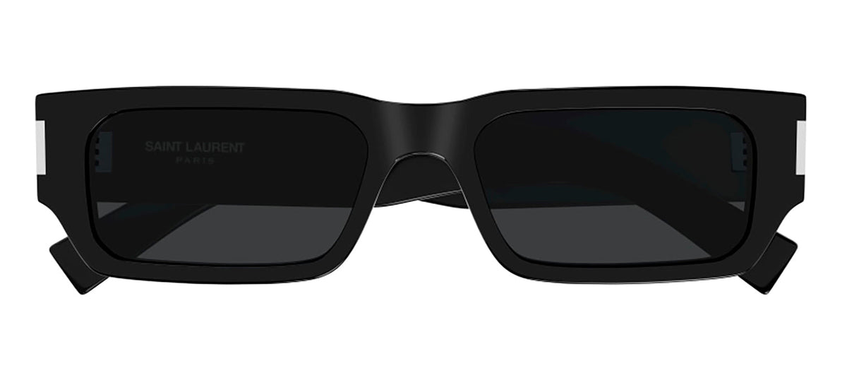 Saint Laurent SL 660 001 Rectangle Sunglasses - Black