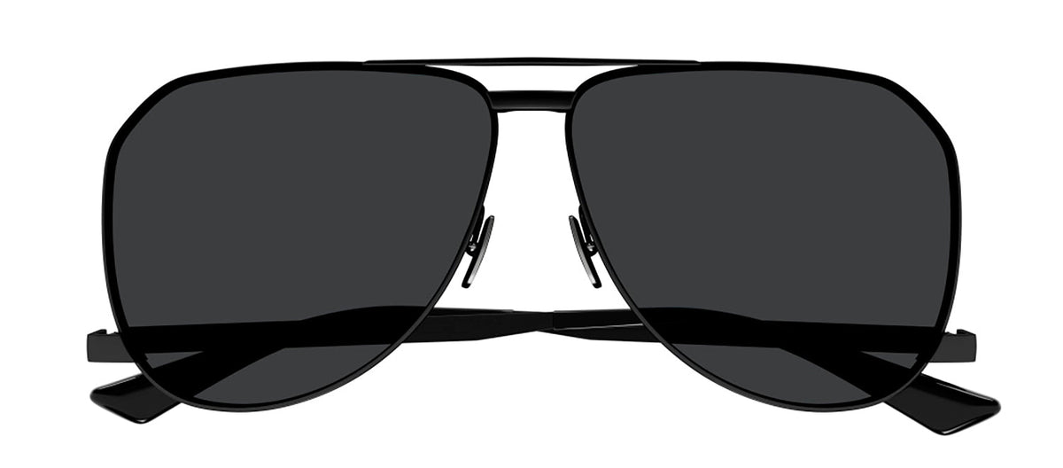 Saint Laurent SL 690 DUST 001 Aviator Sunglasses - Black