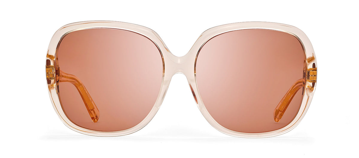 Dita Supa-Dupa 7700-N-RSE-62 Oversized Square Sunglasses - Clear