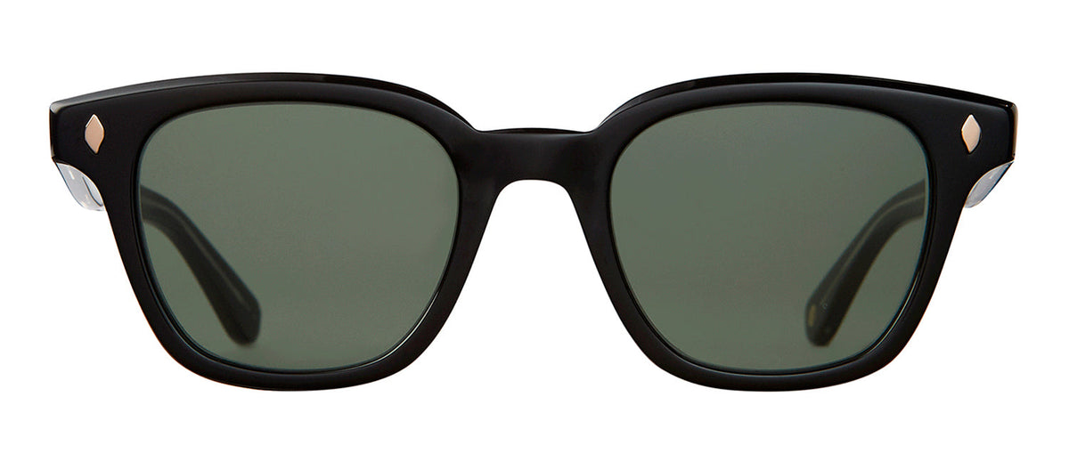 Garrett Leight BROADWAY 2042 BK/SFPG15 Square Sunglasses - Black