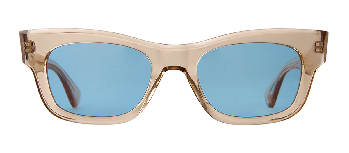 Garrett Leight WOZ 2130 BRE/PAC Square Sunglasses - Brown