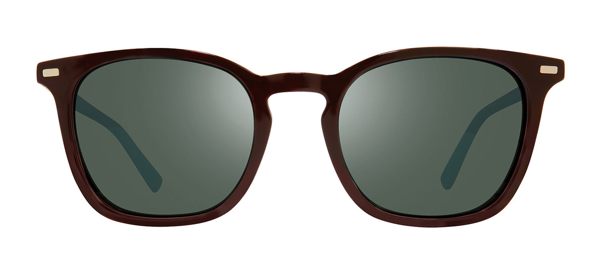 Revo WATSON RE 1129 12 SG50 Square Polarized Sunglasses - Brown