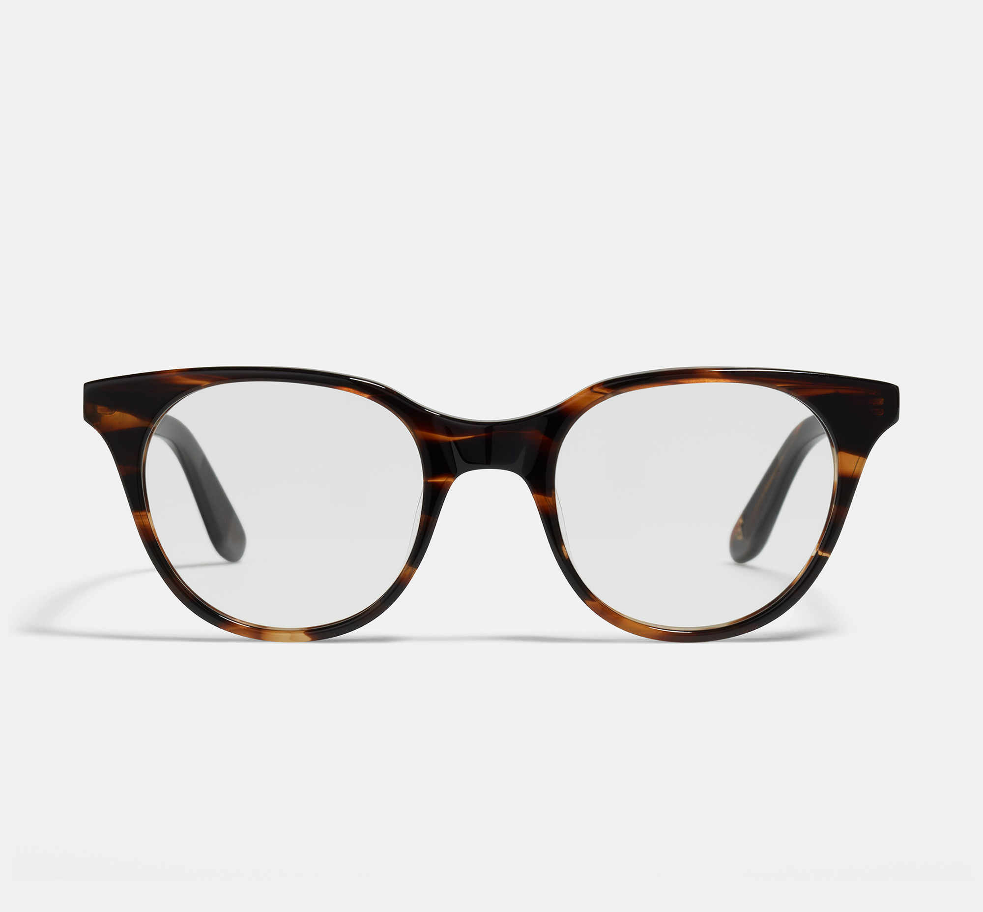 Yumi Tigerwood | Round Bio Acetate Glasses