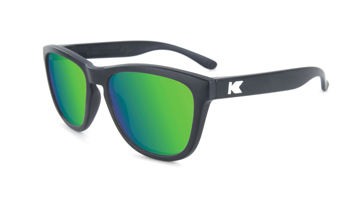 Black / Green Moonshine Kids Premiums - Knockaround.com