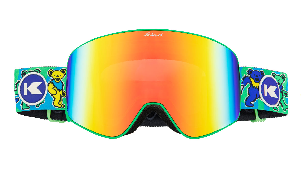 Grateful Dead Dancing Bears Snow Goggles — Knockaround.com