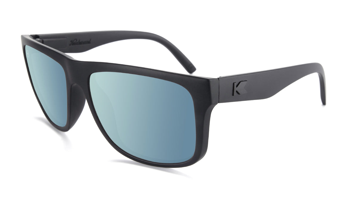 Matte Black / Blue Torrey Pines - Polarized Sunglasses