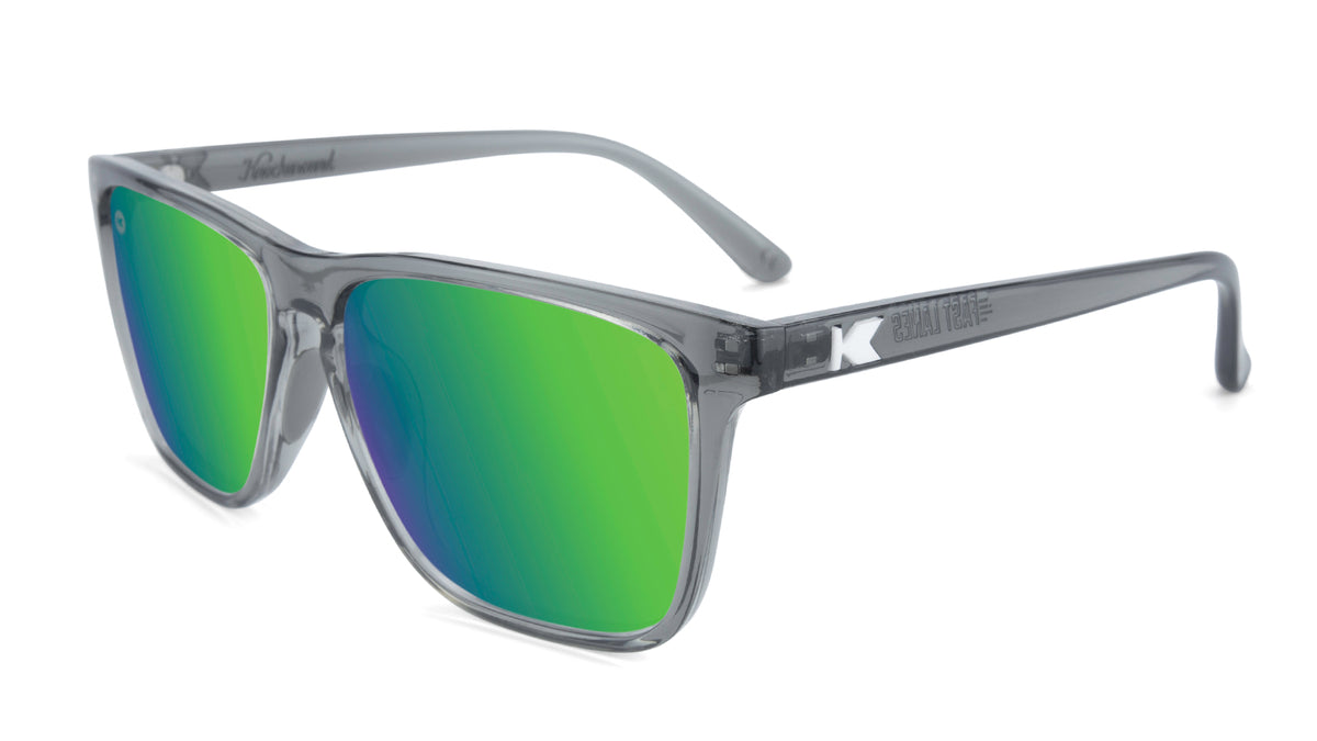 Clear Grey / Green Moonshine Fast Lanes Sport | Knockaround