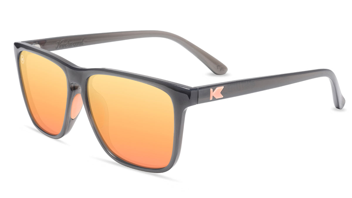 Jelly Grey / Peach Fast Lanes - Knockaround.com