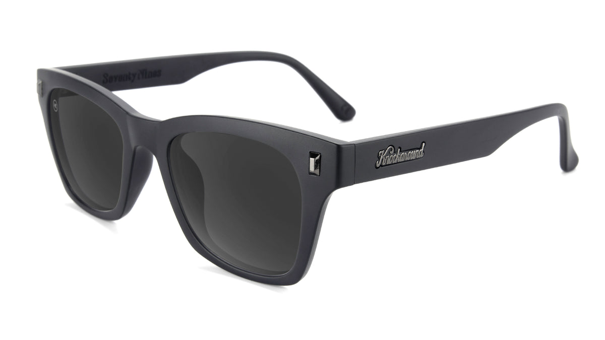 All Black / Smoke Seventy Nines Sunglasses | Knockaround