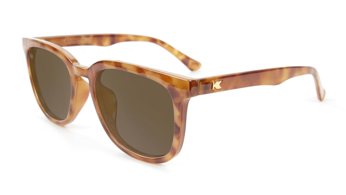 Blonde Tortoise Shell Glossy Sunglasses | Knockaround