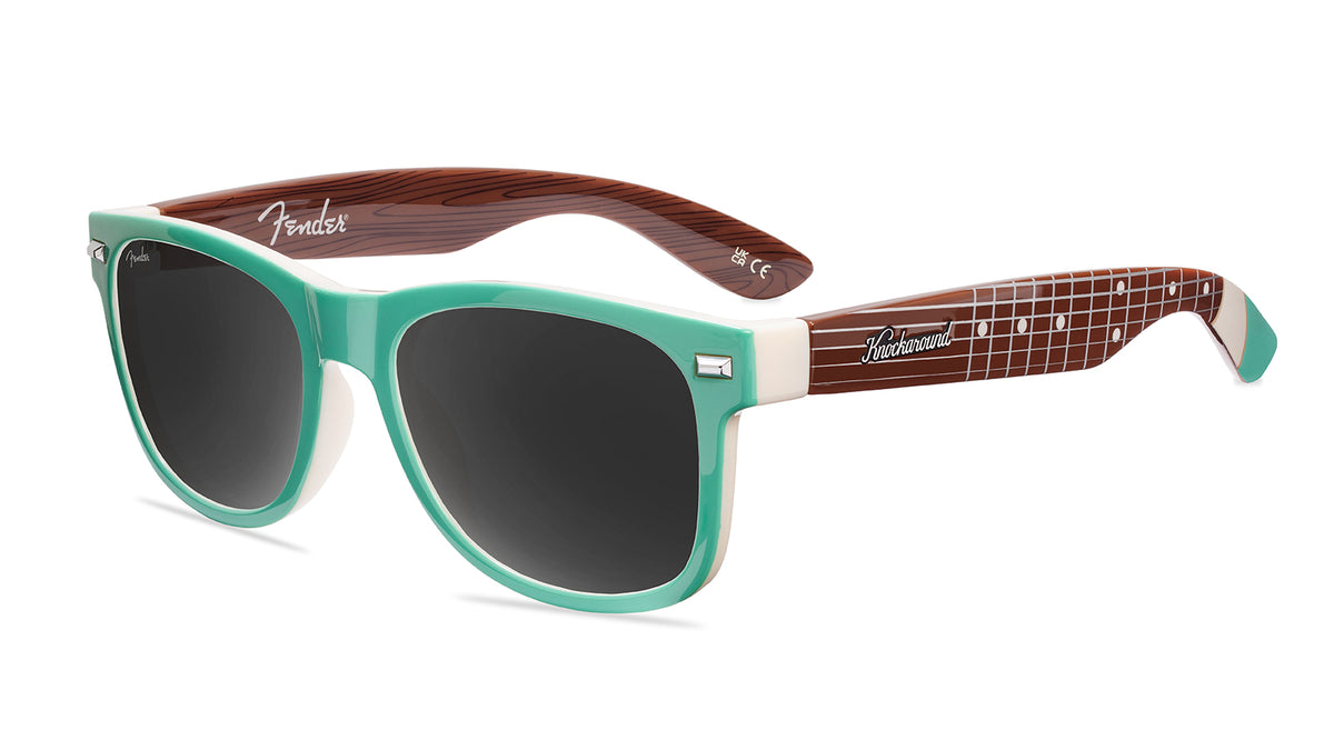 Surf Green Stratocaster™ Fort Knocks Sunglasses | Knockaround.com