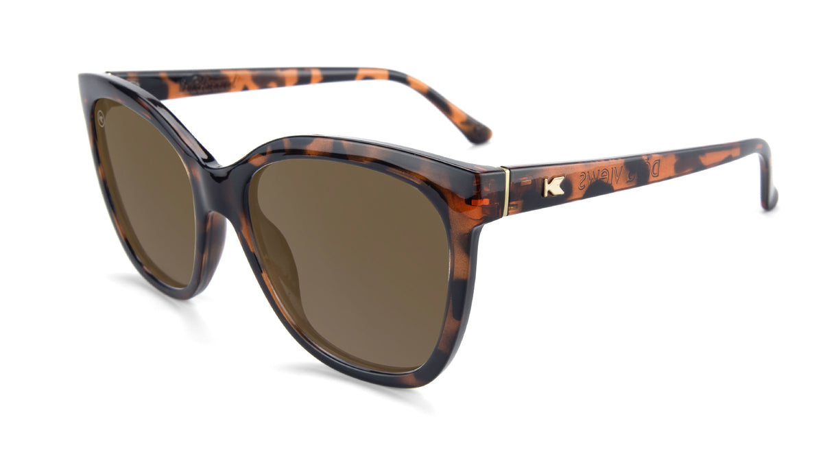 Glossy Tortoise Shell / Amber Deja Views | Knockaround