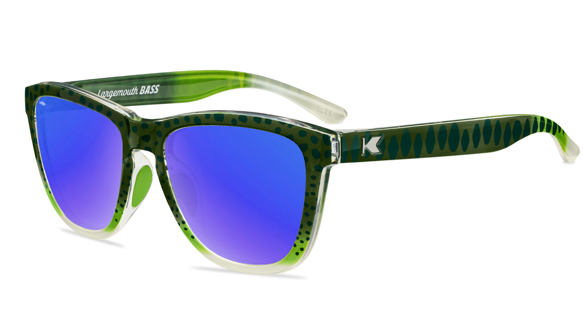 Largemouth Bass Premiums Sport Sunglasses | Knockaround.com