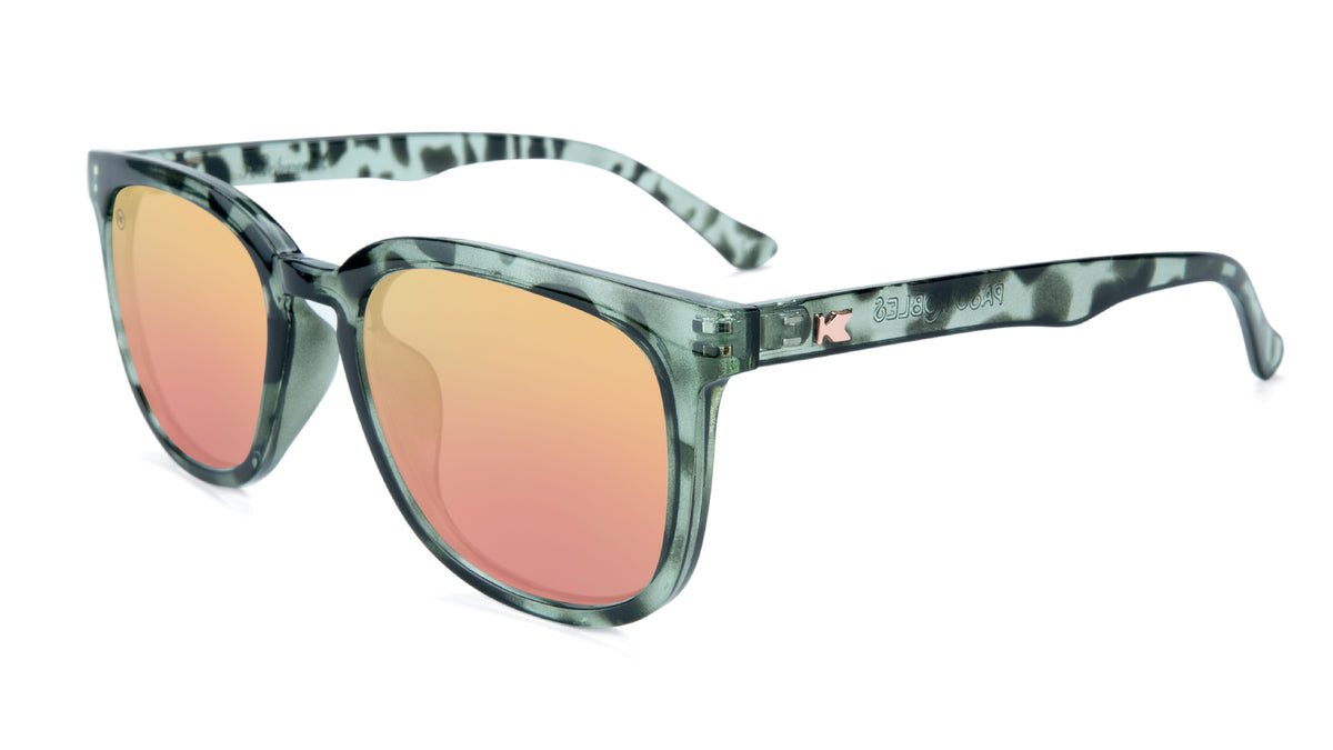 Polarized Sunglasses - Slate Tortoise Shell / Rose Gold Paso Robles